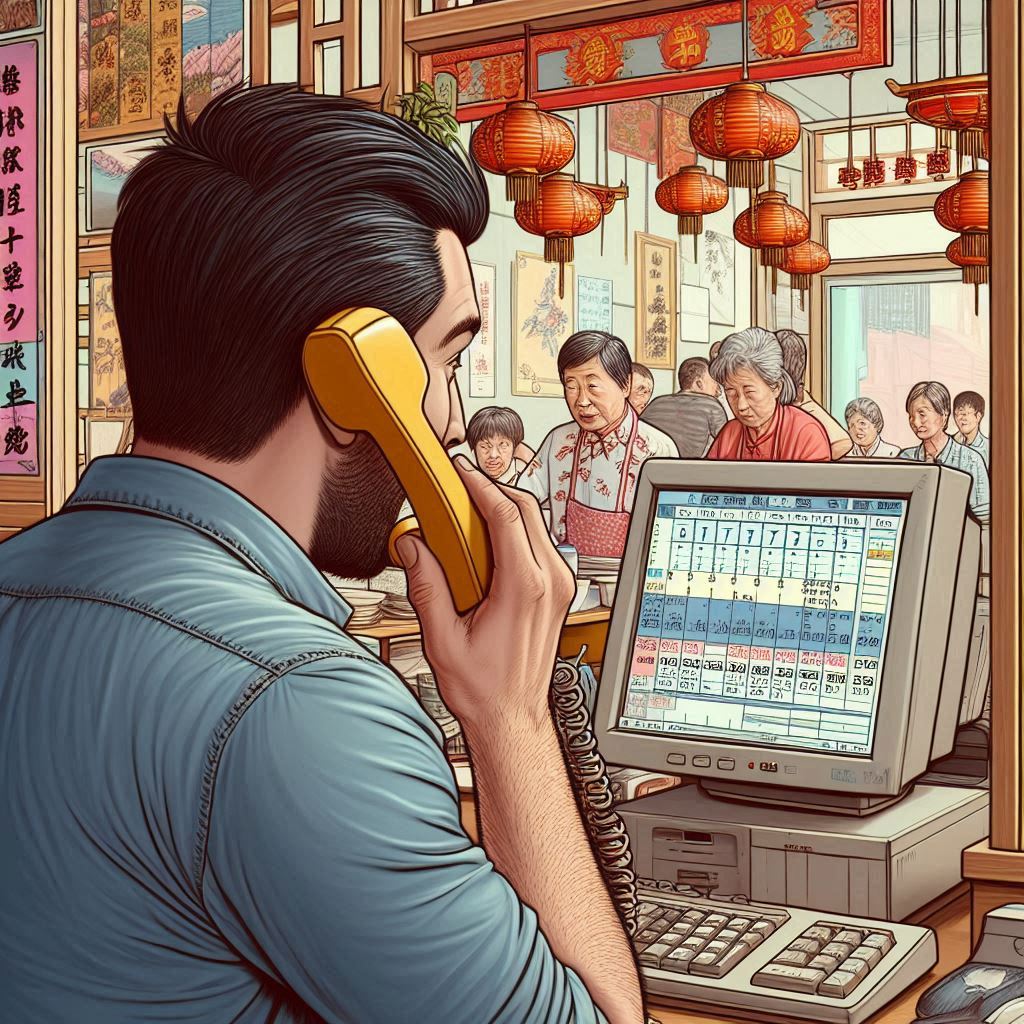 電話受付のアイコン